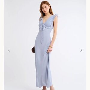 NWT Rumored Let Them Eat Cake Maxi Dress in Mist